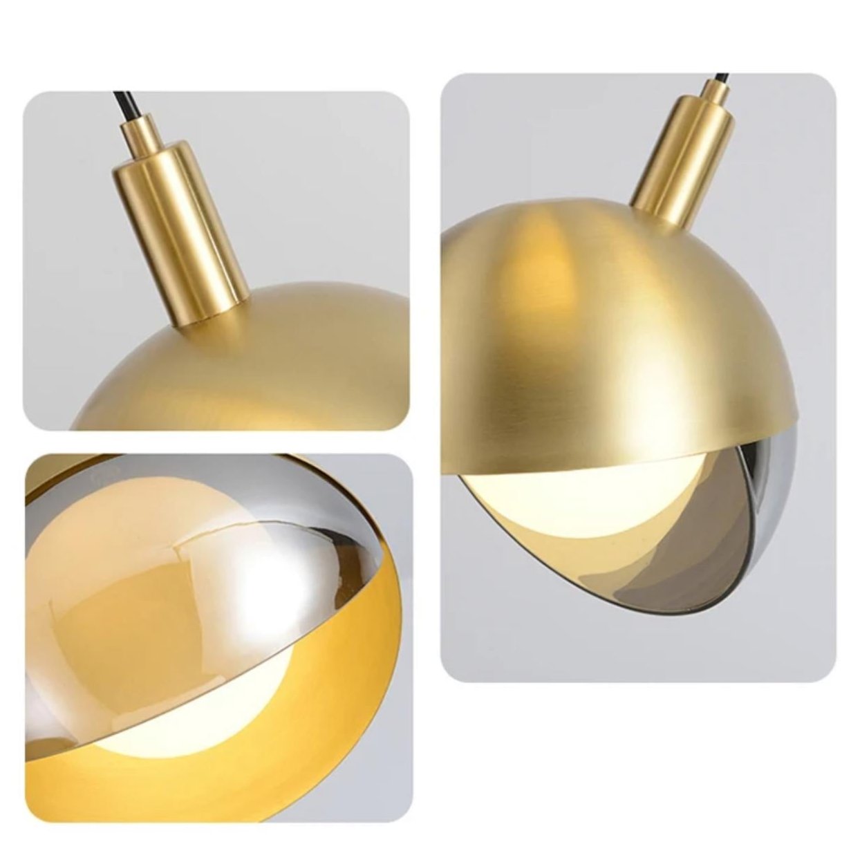 Modern Luxury Round Single Pendant Light