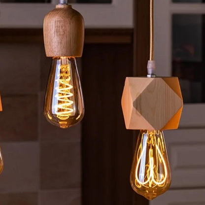 Modern Wood Pendant Light