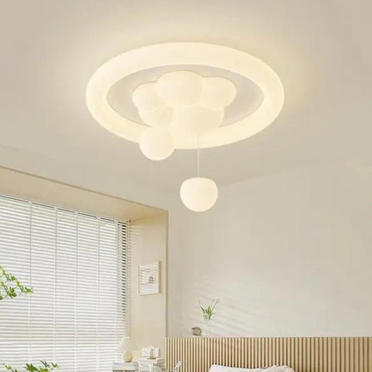 Round Cloud Led Chandelier