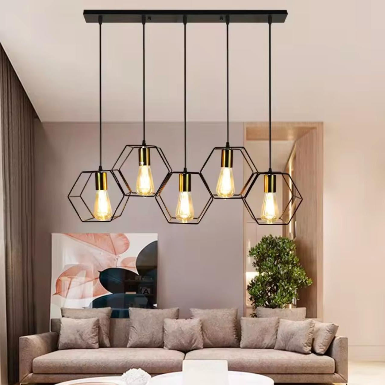 Creative Bee Hive Shape Chandelier