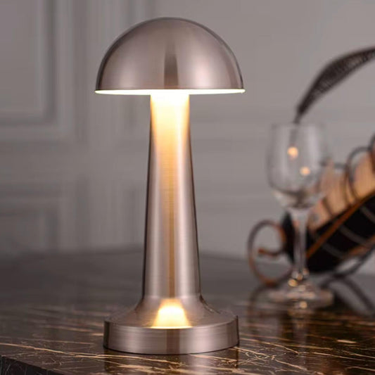 Round Head Touch Rechargeable Table Lamp