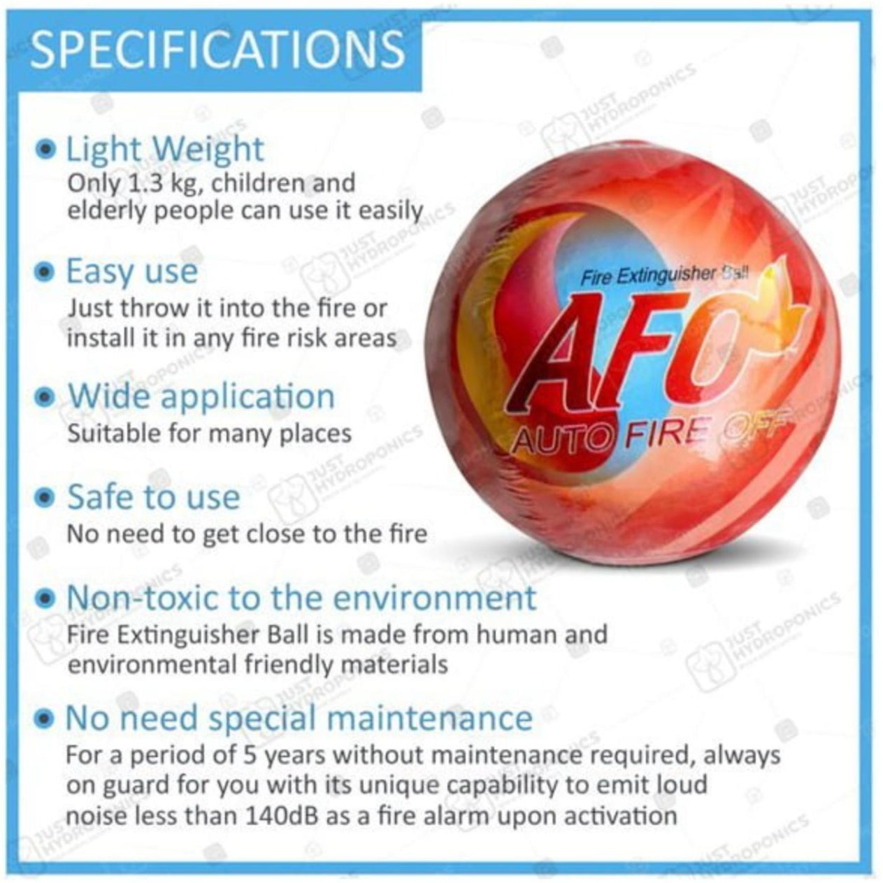 AFO Fire Extinguisher Ball