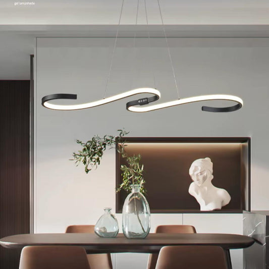 Modern Snake shape Led Chandelier