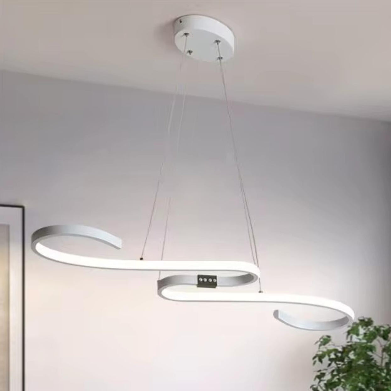 Modern Snake shape Led Chandelier