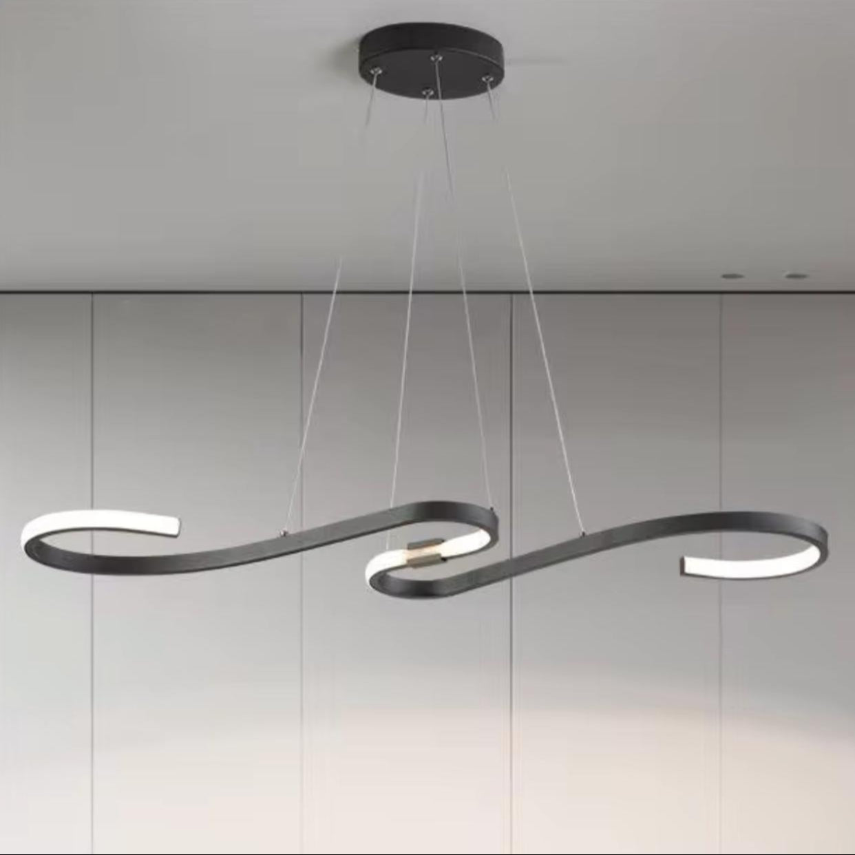 Modern Snake shape Led Chandelier