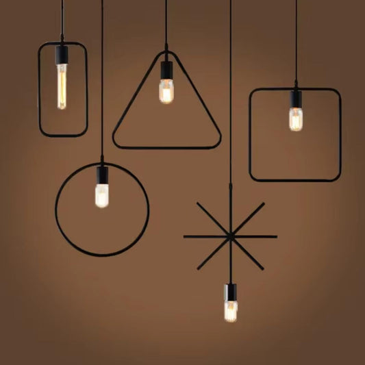Modern Shapes Single Pendant