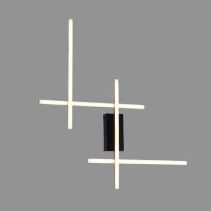 Modern Double Cross Wall Lamp