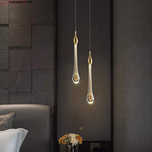 Frozen Water Drop Pendant Light