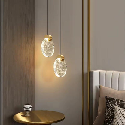 Broken Round Glass pendant Light