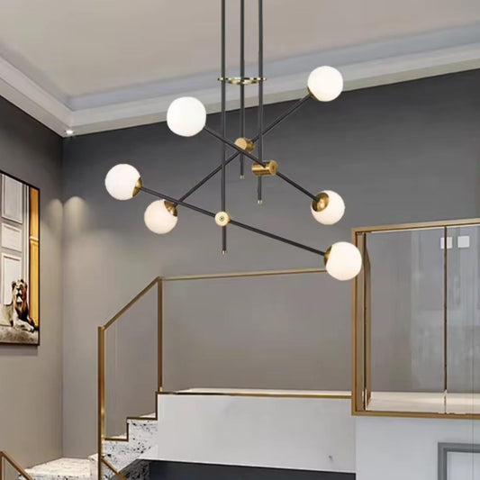 Modern Cross Branches Chandelier