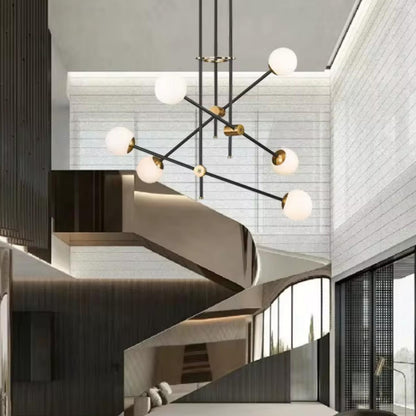 Modern Cross Branches Chandelier