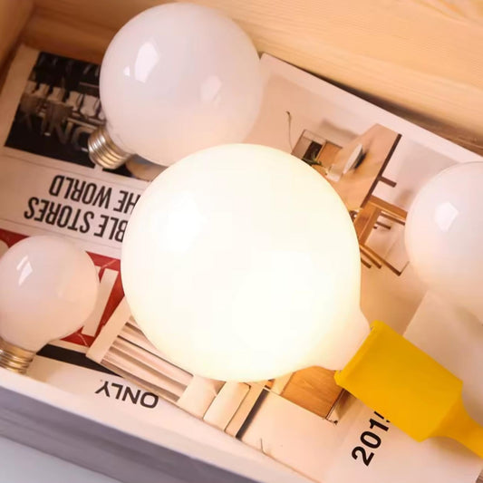 Filament Led Light G125 Milky Glass