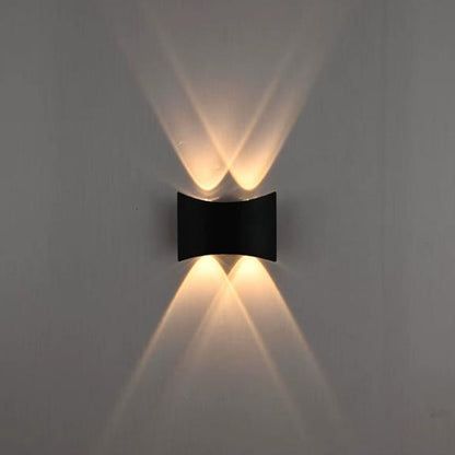 Modern Wall Lamp Up-Down Curve Shape