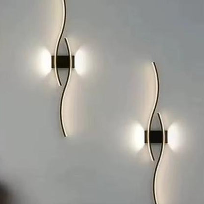 Modern Wave Sign Wall Lamp