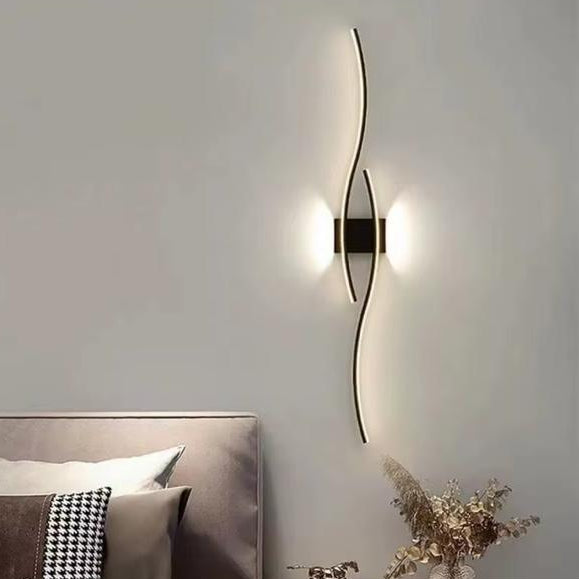 Modern Wave Sign Wall Lamp