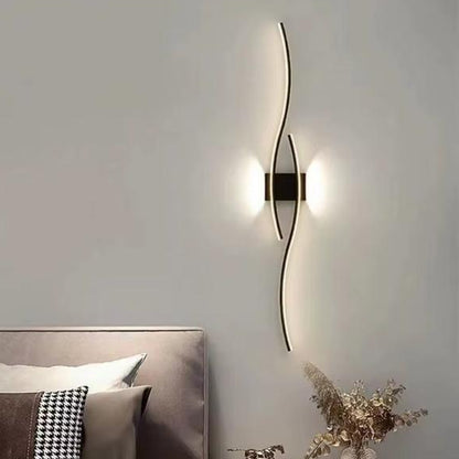 Modern Wave Sign Wall Lamp