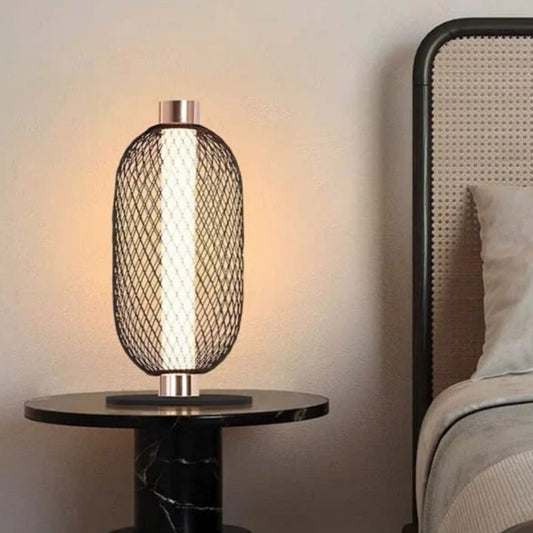 Luxury Mini Oval Cage Table Lamp