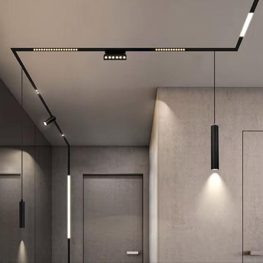 Ultra Thin Surface Magnetic Track Light 48V