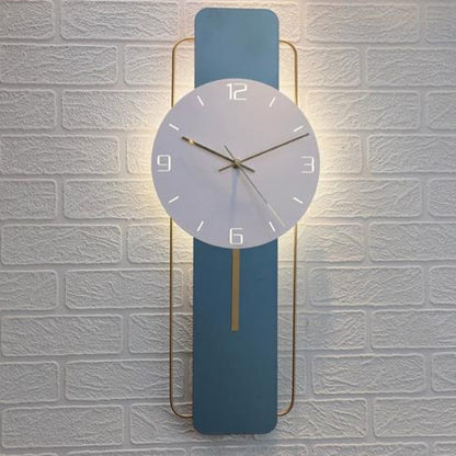Led Clock Wall Lamp 2622-W