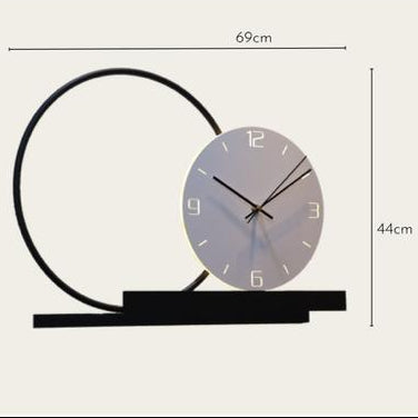 Led Clock Wall Lamp 7726