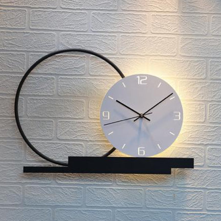 Led Clock Wall Lamp 7726