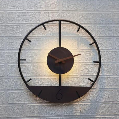 Led Clock Wall Lamp 7736