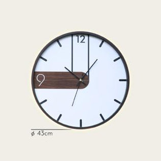 Led Clock Wall Lamp 7732