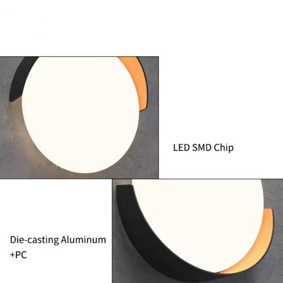 Modern Hat shape Led Wall Lamp
