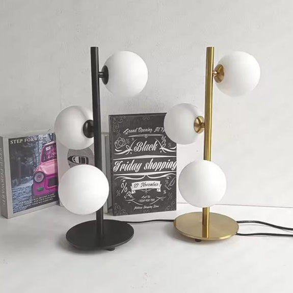 Nordic Modern Glass Ball Table Lamp