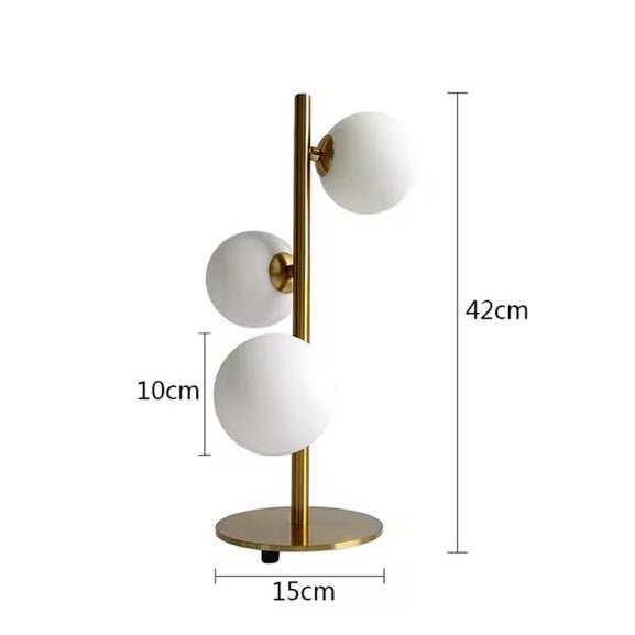 Nordic Modern Glass Ball Table Lamp
