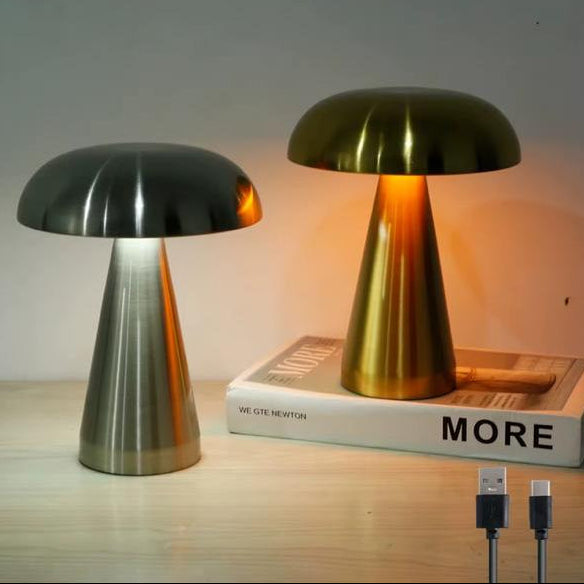 Flat Head Long Rechargeable Table Lamp