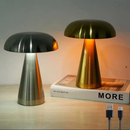 Flat Head Long Rechargeable Table Lamp