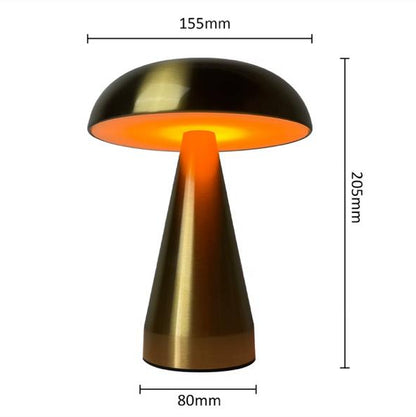 Flat Head Long Rechargeable Table Lamp
