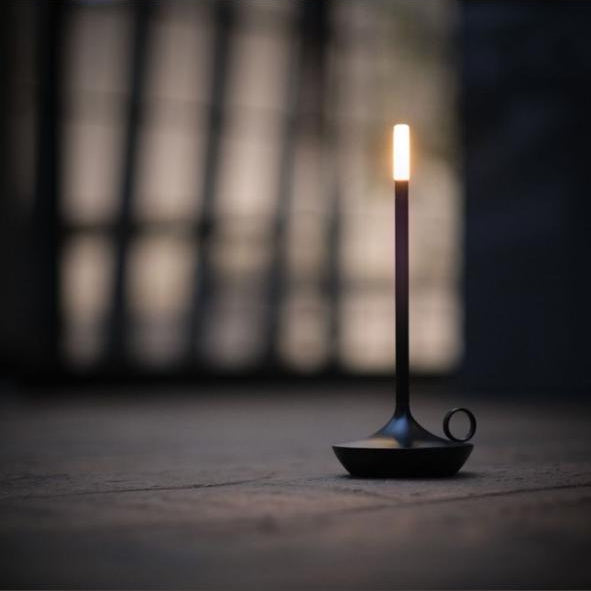 Modern Led Candle Rechargeable Table Lamp