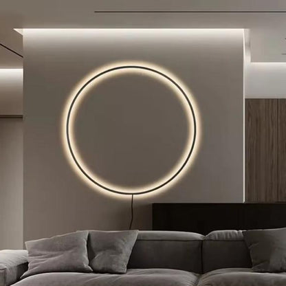 Led Circular Shape Wall Lamp