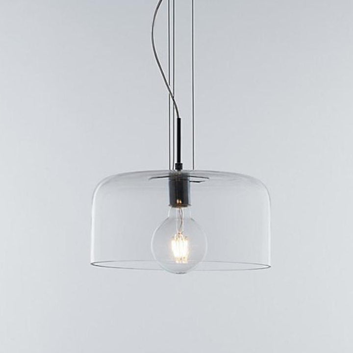 Luce Design Clear Glass Pendant Light