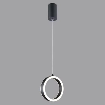 Modern Double Face Ring Led Pendant Light