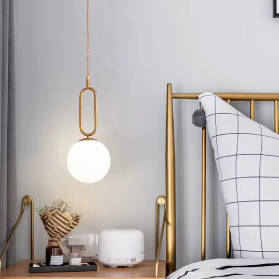 Modern Oval Frame Pendant Light