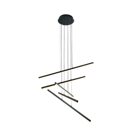 Artistic Led Linear Lines  Chandelier