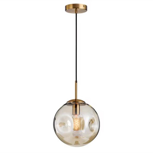 Artistic Concave Glass Pendant Light