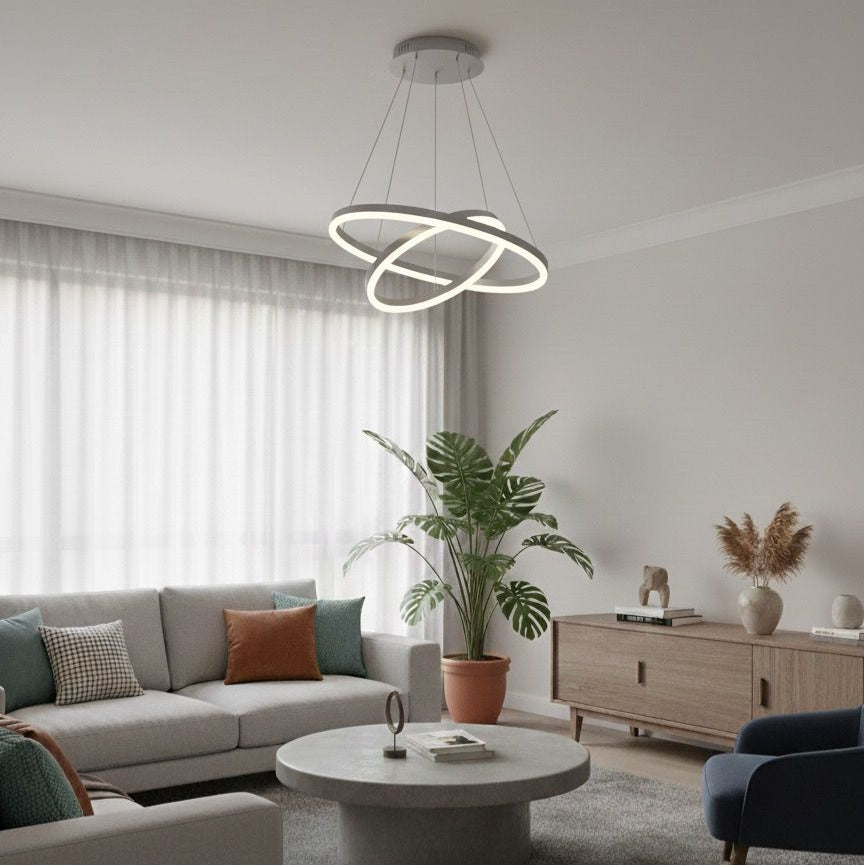 Double Rings Led Chandelier