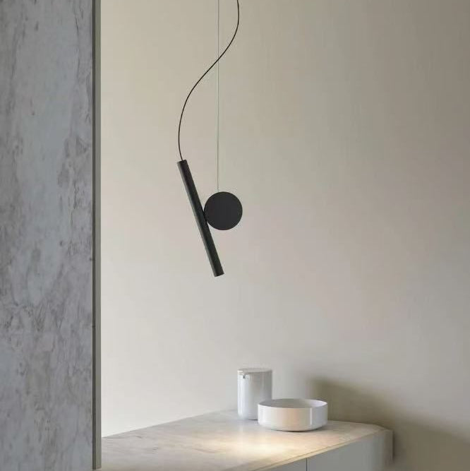 Slipping Sphere Pendant Light