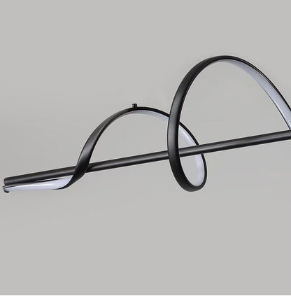 Modern Wave Led Chandelier