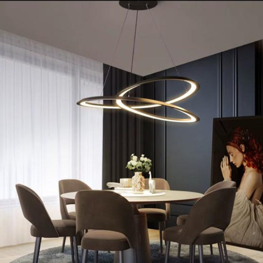 Geometric Led Chandelier