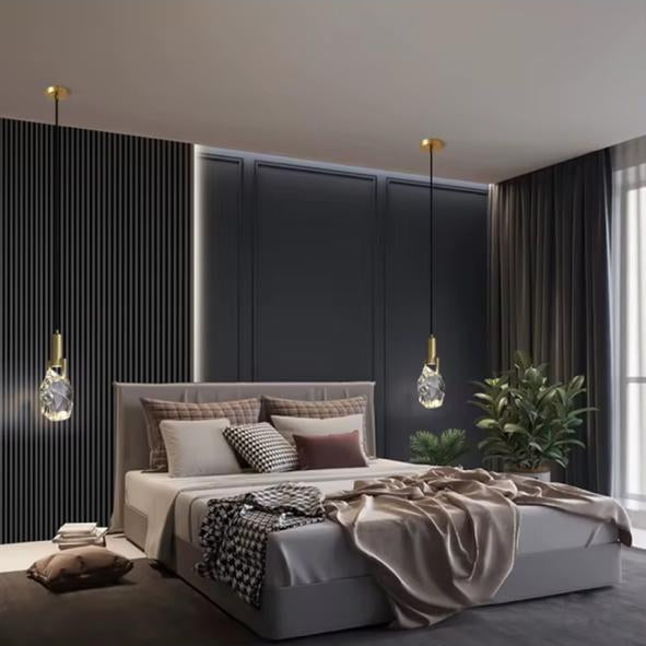 Modern Crystal Glass Pendant Light