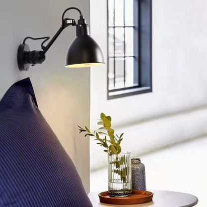 Industrial Swing Arm Wall Lamp
