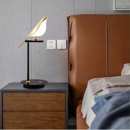 Golden Bird Table Lamp