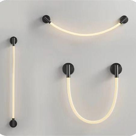 Nordic Fiber Woven Wall Lamp