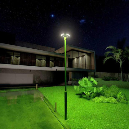 Modern Warrior Solar Garden Light