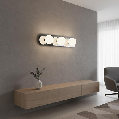 Modern Chrome Mirror Wall Lamp